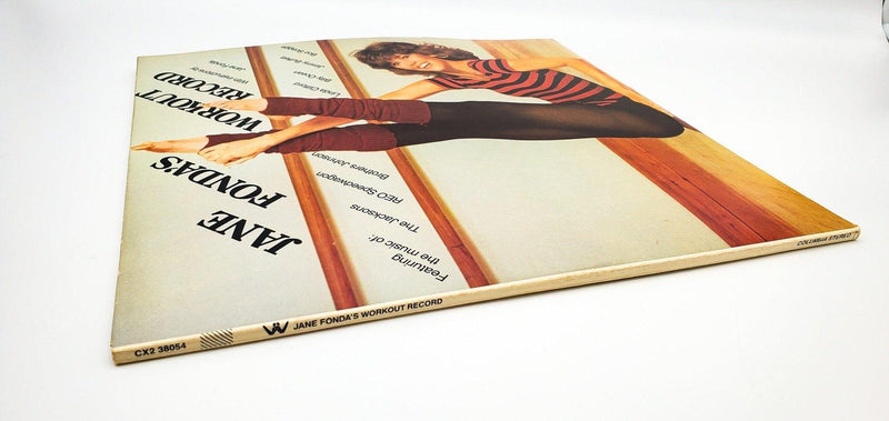 Jane Fonda Jane Fonda's Workout Record 33 RPM Double LP Record Columbia 1981 3