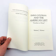 Emma Goldman and the American Left Paperback Marian J Morton 1992 Anarchists 7