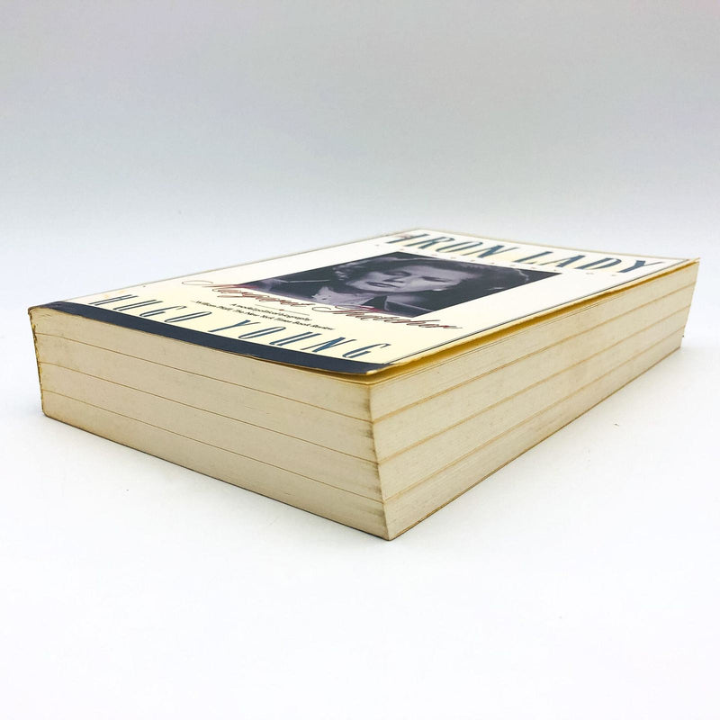 The Iron Lady Margaret Thatcher Paperback Hugo Young 1990 Prime Minister England 4