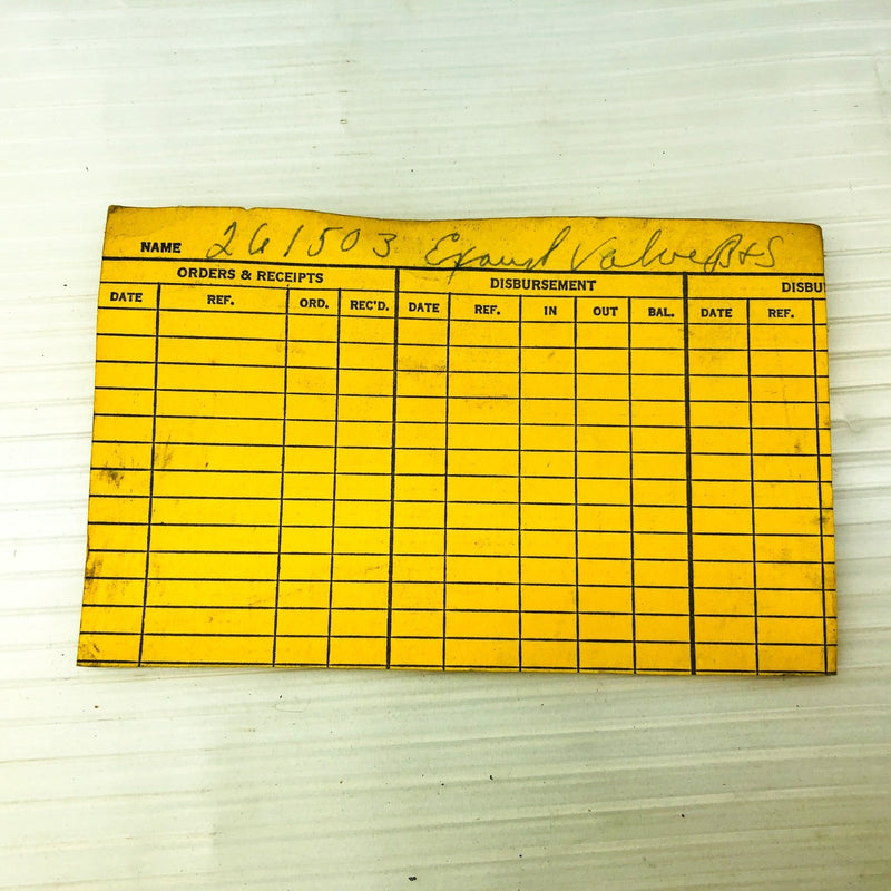 Briggs and Stratton 261503 Exhaust Valve Genuine OEM New Old Stock NOS 9