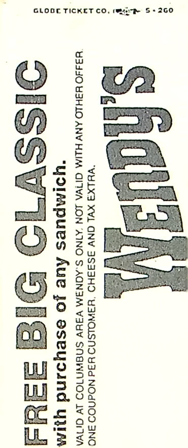 OSU Buckeye Mens Basketball Game Ticket Stub Jan 1987 Vs. Wisconsin Badgers