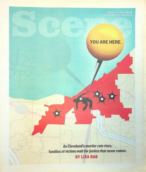 Cleveland Scene Magazine September 2007 No 37 Aesop Rock Indie Preacher Hip Hop 1