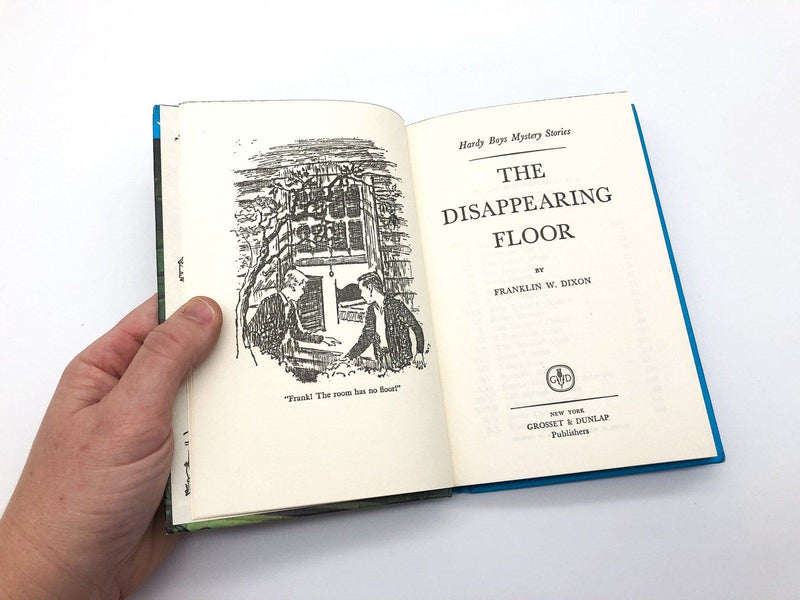 Hardy Boys The Disappearing Floor No 19 Franklin W. Dixon 1964 Grosset & Dunlap 7