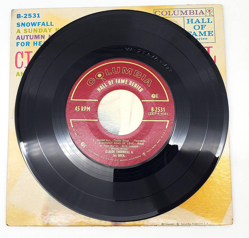 Claude Thornhill And His Orchestra 45 RPM EP Record Columbia B-2531 4