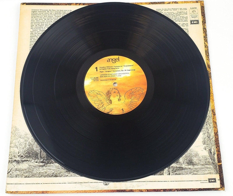 London Symphony Orchestra Fantasia On Greensleeves Record 33 RPM LP Angel 1974 3