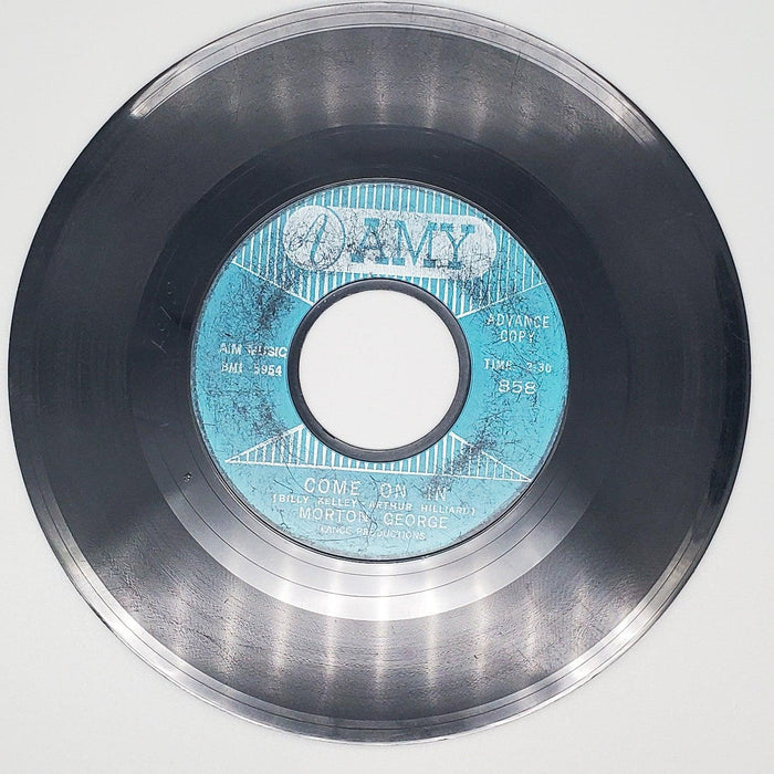 Morton George The Stretch Record 45 RPM Single 858 Amy 1962 Promo 1