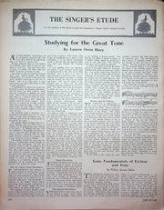 1935 Etude Magazine Sheet Music Pages 587-610 Mac Fadyen Hawley Schumann Songs 2