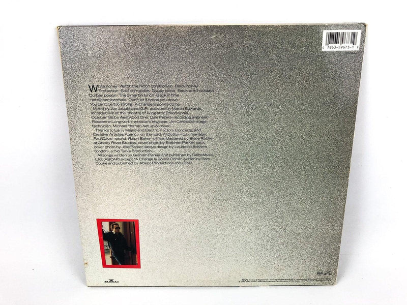 Graham Parker Live! Alone in America Record LP Vinyl 9673-1-R RCA 1989 3