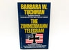 The Zimmermann Telegram Trade Paperback Barbara W Tuchman 1985 Espionage WW1 1