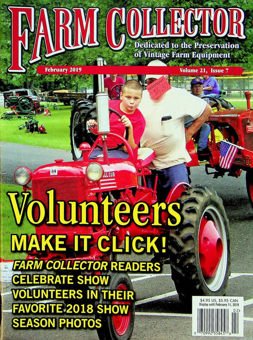 Farm Collector Magazine February 2019 Vol 21 # 7 Home-Built Four-Wheel Drive