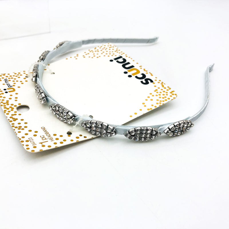 3-Piece Scunci Headband Hairband Hair Bobby Pins Sparkle Formal Wedding Prom