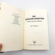 The Cleveland Connection Hardcover Les Roberts 1993 Milan Jacovich 1st Ed Signed 8