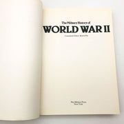 The Military History Of World War 2 Hardcover Barrie Pitt 1988 WW2 Color Maps 6