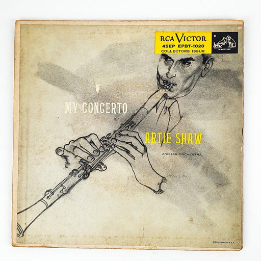Artie Shaw My Concerto Record 45 RPM Double EP EPBT 1020 RCA 1954 1