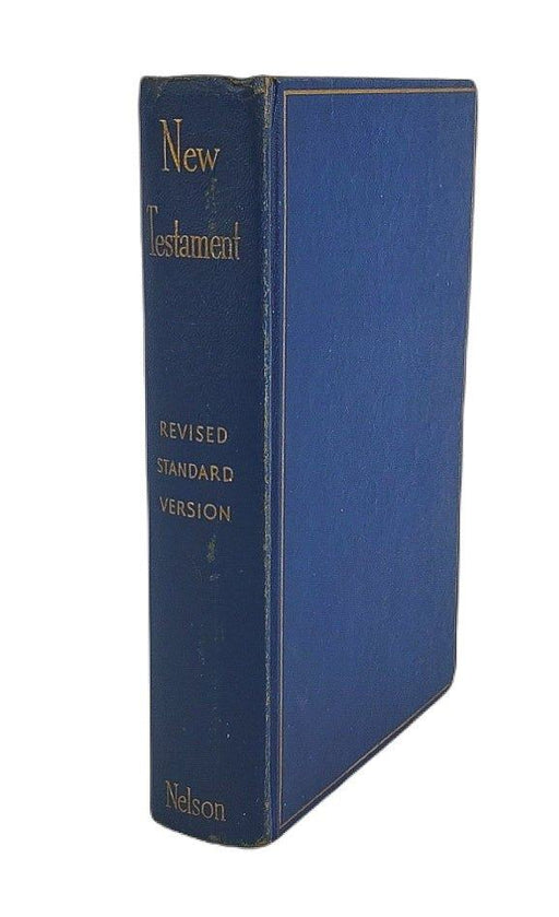 1942 New Testament Bible The New Covenant Revised Standard Nelson & Sons 1
