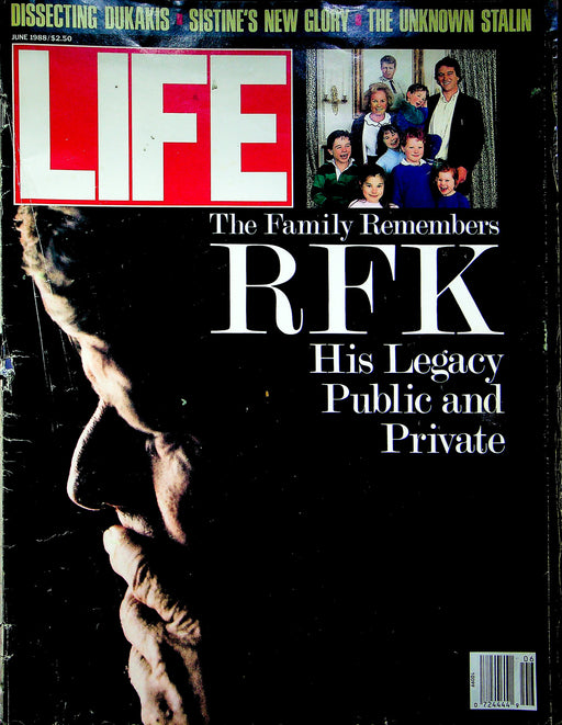 Life Magazine June 1988 Robert F Kennedy Remembered Senator Edward Kennedy 1