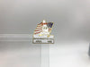 Vintage Bowling Lapel Pin Washington DC Area 1988 Running With American Flag 2