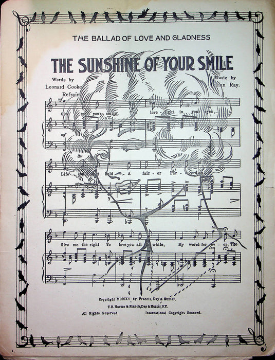 Little Miss Springtime Sheet Music Throw Me A Rose 1915 Emmerich Kalman 4