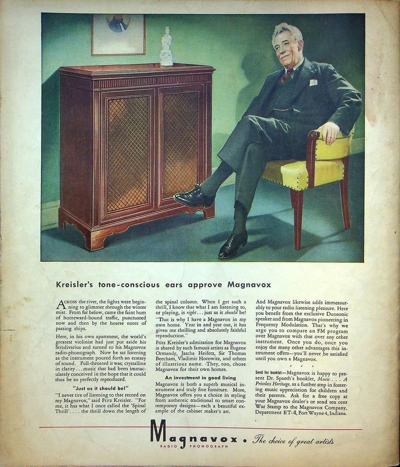 The Etude Music Magazine Apr 1945 Vol LXIII No 4 Oceans of Tunes, Sheet Music 3