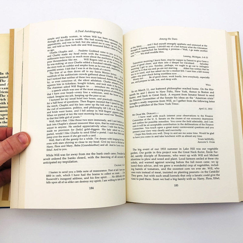 Will And Ariel Durant Hardcover 1977 Historians Dual Autobiography United States 9