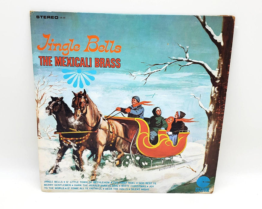 The Mexicali Brass Jingle Bells 33 RPM LP Record Custom Records CS 10 1