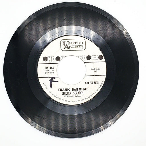 Frank Duboise Chicken Scratch 45 RPM Single Record United Artists 1962 Promo 1