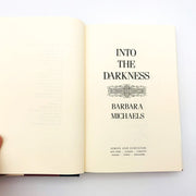 Into The Darkness Hardcover Barbara Michaels 1990 Antique Jewelry Ghosts Copy 2 7