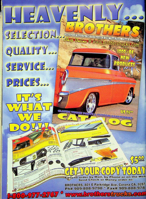 Classic Trucks Magazine October 2004 Vol 13 # 10 Bed Wood Refinishing