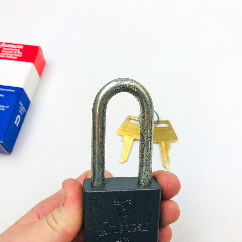 Vintage American Lock Company Steel Ball Padlock Model 11 KA26338 New Old Stock 6