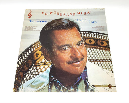 Tennessee Ernie Ford Mr. Words And Music LP Record Capitol Records 1972 ST-11001 1