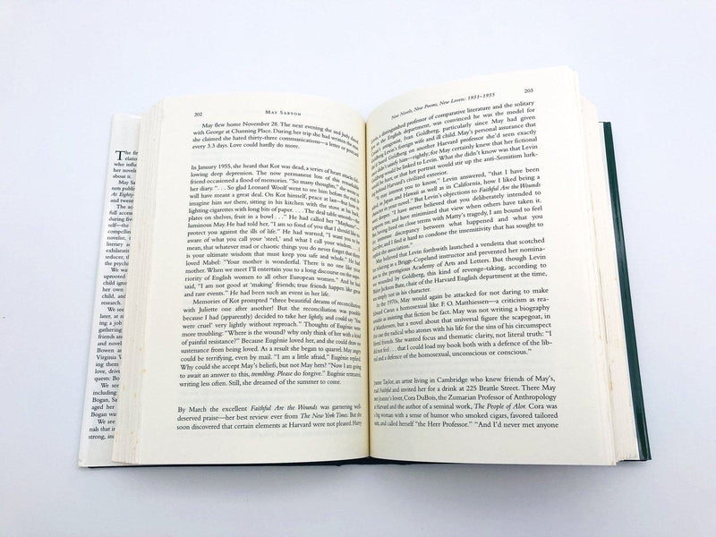 May Sarton Hardcover Margot Peters 1997 Women Authors Feminist United States 9