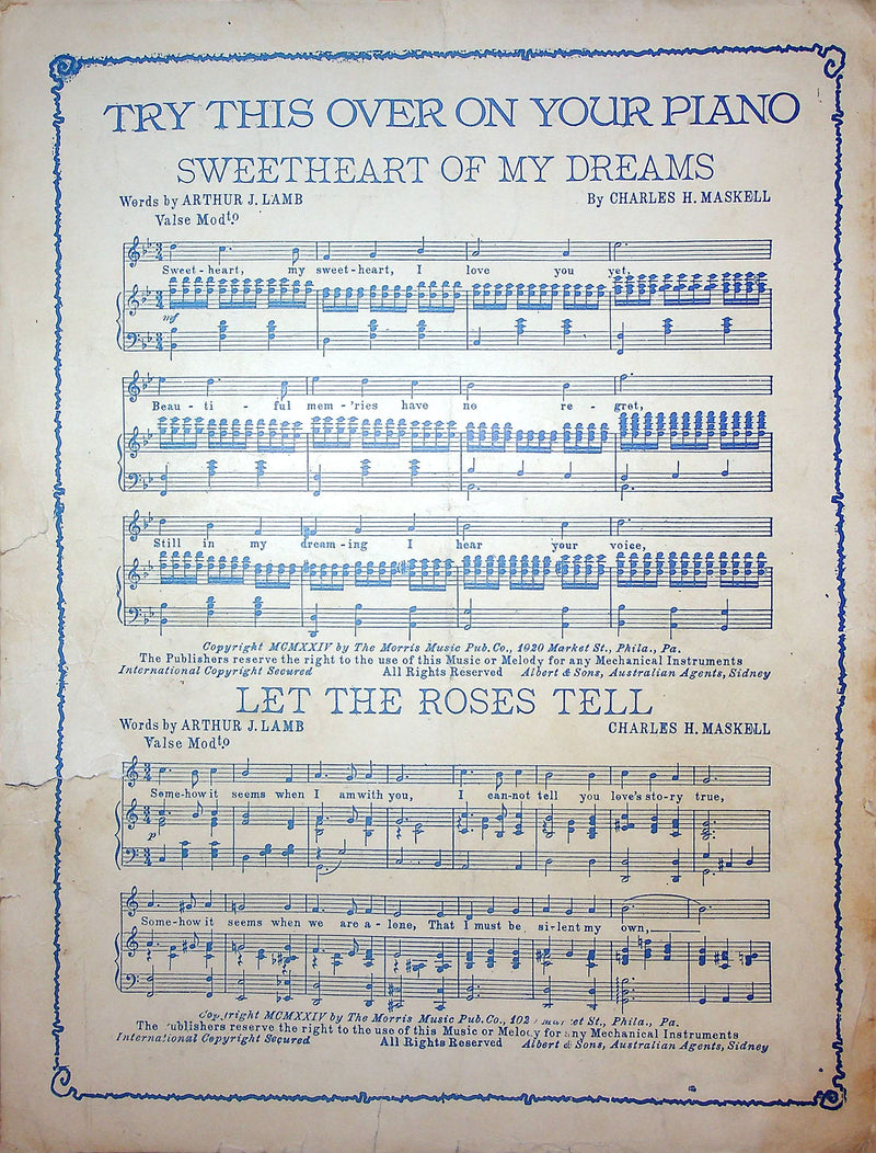 Sheet Music Marching Through Georgia Rudolf Thaler 1908 March Two-Step Piano 3