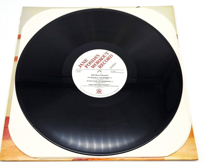 Jane Fonda Jane Fonda's Workout Record 33 RPM Double LP Record Columbia 1981 7