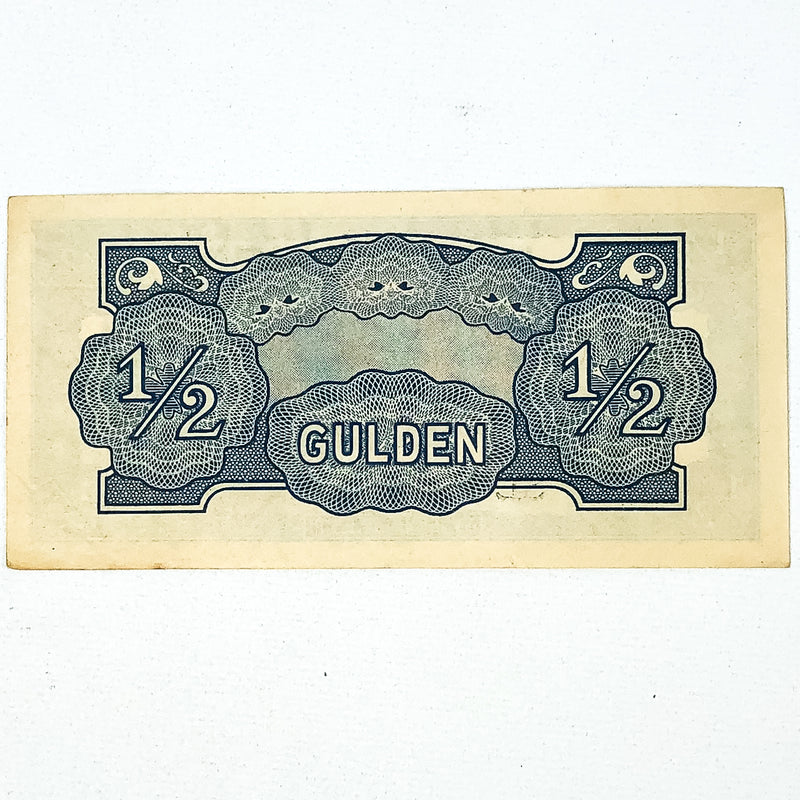 Netherlands 1/2 Half Gulden Japanese Invasion Money JIM De Japansche Regeering