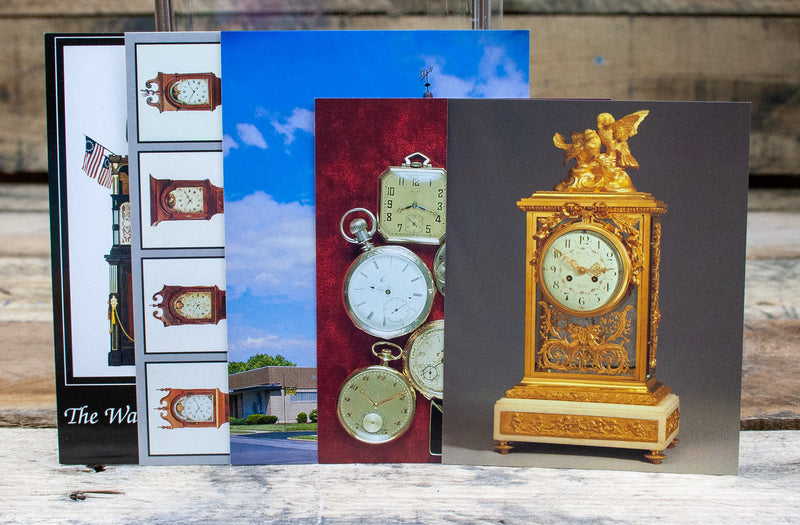 Vintage Time Postcards The Watch and Clock Museum Lot Of 5 Columbia PA