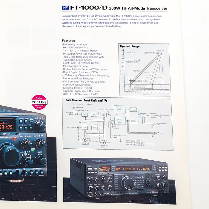Yaesu Amateur Radio Equipment Catalogs 1980's & 1990's Lot of 3