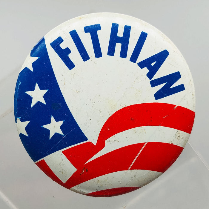 Floyd Fithian Political Button Pin 1.5" Indiana Politician Campaign Friends Of