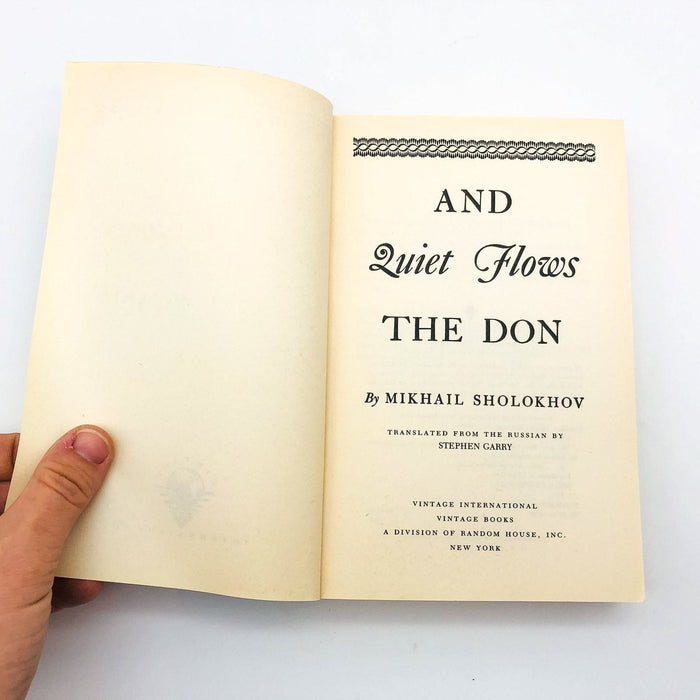 And Quiet Flows The Don Paperback Mikhail Sholokhov 1989 Russian Author Life War 6