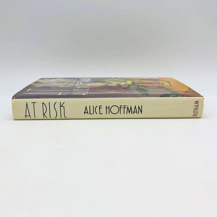 Alice Hoffman Book At Risk Hardcover 1988 1st Edition Aids Epidemic Children 3