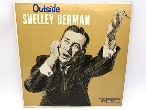 Shelley Berman Outside Shelley Berman Record 33 RPM LP MG V-15007 Verve 1959 1