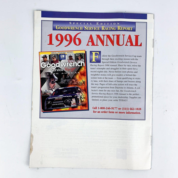 Goodwrench Service Racing Report Vol 10 Issue 6 June 1997 Steve Park Sings 3