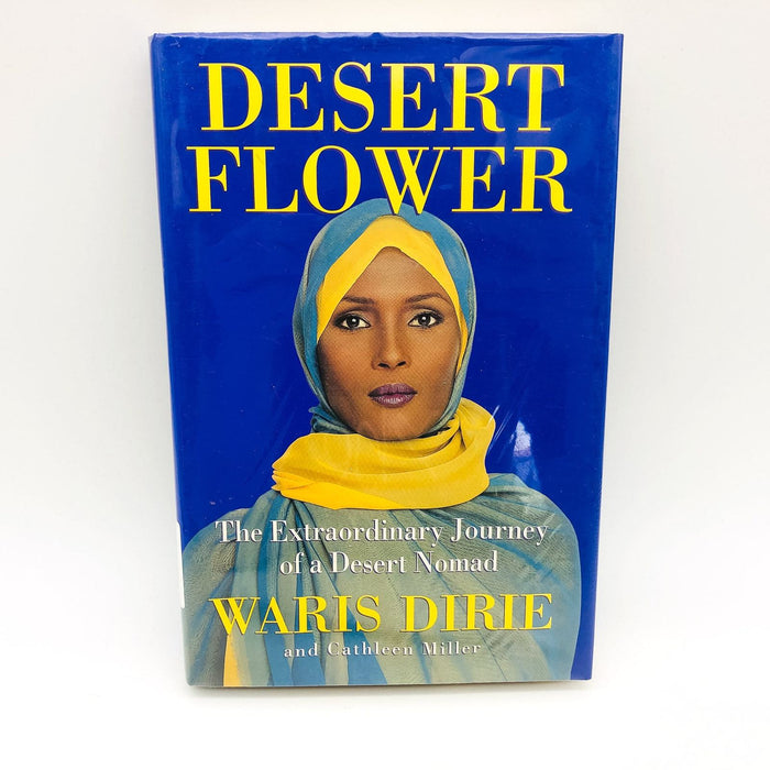 Desert Flower Hardcover Waris Dirie 1998 Nomad Journey 1st Edition Ex Library 1