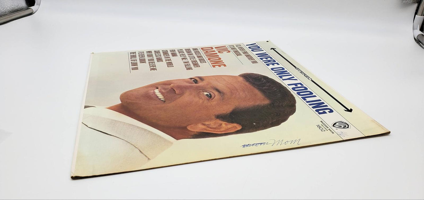 Vic Damone You Were Only Fooling LP Record Warner Bros 1965 WS 1602 4