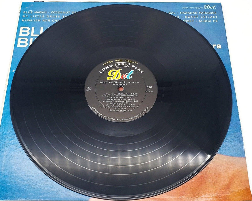 Billy Vaughn And His Orchestra Blue Hawaii 33 RPM LP Record Dot Records 1959 6