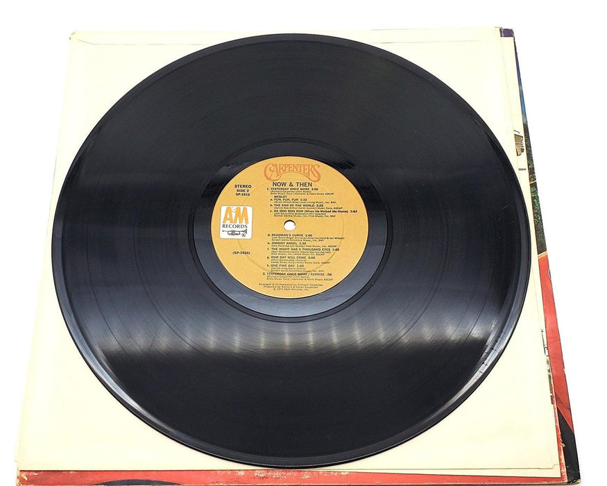 Carpenters Now & Then 33 RPM LP Record A&M 1973 SP-3519 Copy 1 8