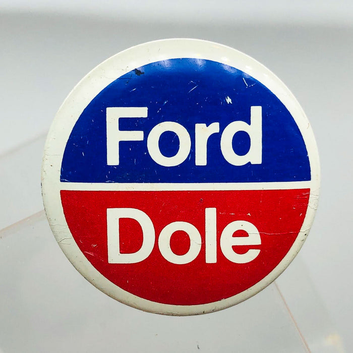 Ford Dole Button Pin 1.25" Gerald Bob Political Campaign President Committee 5