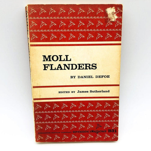 Moll Flanders Paperback Daniel Defoe 1959 Virginia Marriages Liaisons Seduce Cp2 1