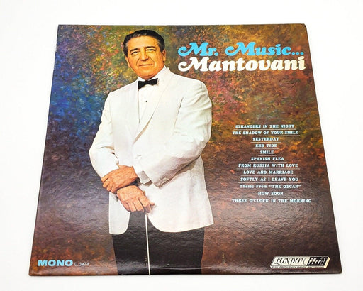 Mantovani And His Orchestra Mr. Music Mantovani 33 RPM LP Record London 1966 1