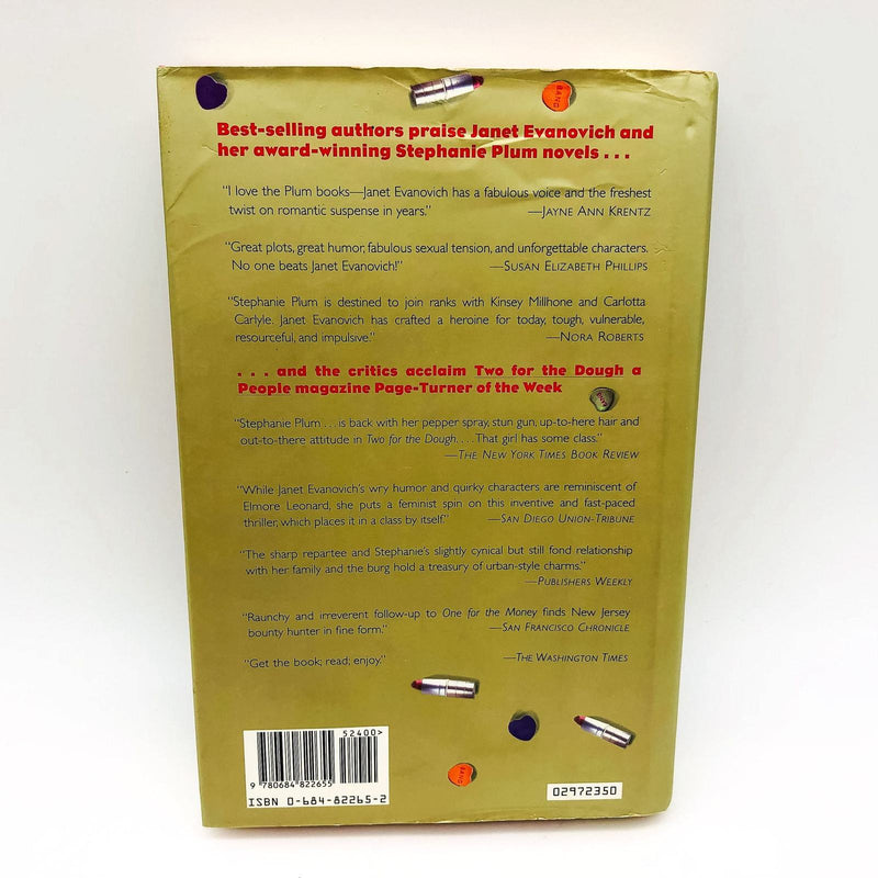 Three To Get Deadly HC Janet Evanovich 1997 Stephanie Plum Mystery 1st Edition 2