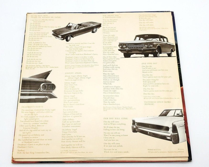 Carpenters Now & Then 33 RPM LP Record A&M 1973 SP-3519 Copy 1 6